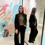 Pantalone fluid velvet Maliparmi