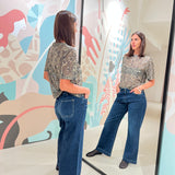 Jeans palazzo long Cigala’s