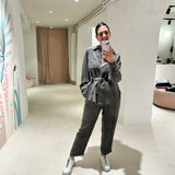 Pantalone velluto dritto Alysi