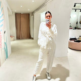 Pantalone dritto in velluto Alysi