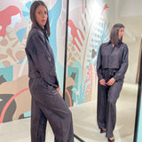Pantalone seta stampata Alysi