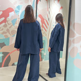 Blazer in lino Niū