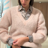 Maglione scollo a V Ottod’Ame