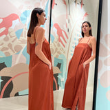 Satin longdress Anonyme