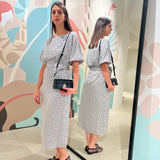 Valentine midi dress