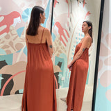 Satin longdress Anonyme