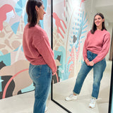 Jeans slavato Rose&Lini
