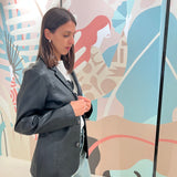 Blazer in pelle Alysi