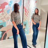 Jeans palazzo long Cigala’s