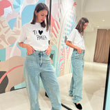 Jeans strass Alysi