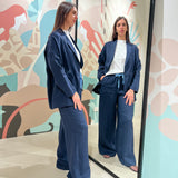 Blazer in lino Niū