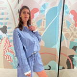 Camicia rigata Eleh