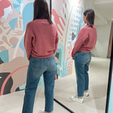Jeans slavato Rose&Lini
