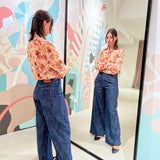 Camicia floreale Momonì