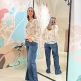 Blusa con fiocco Ottod’Ame