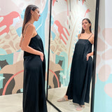Satin longdress Anonyme