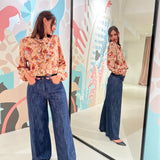 Camicia floreale Momonì
