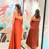 Satin longdress Anonyme