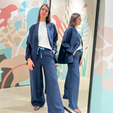 Blazer in lino Niū