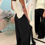 Pantalone ampio pinces Alysi