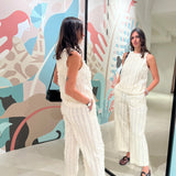 Pantalone con frange Ottod’ame