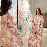 Blazer stampa Alysi