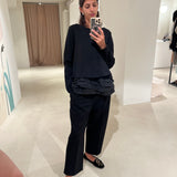 Pantalone morbido Meimeij
